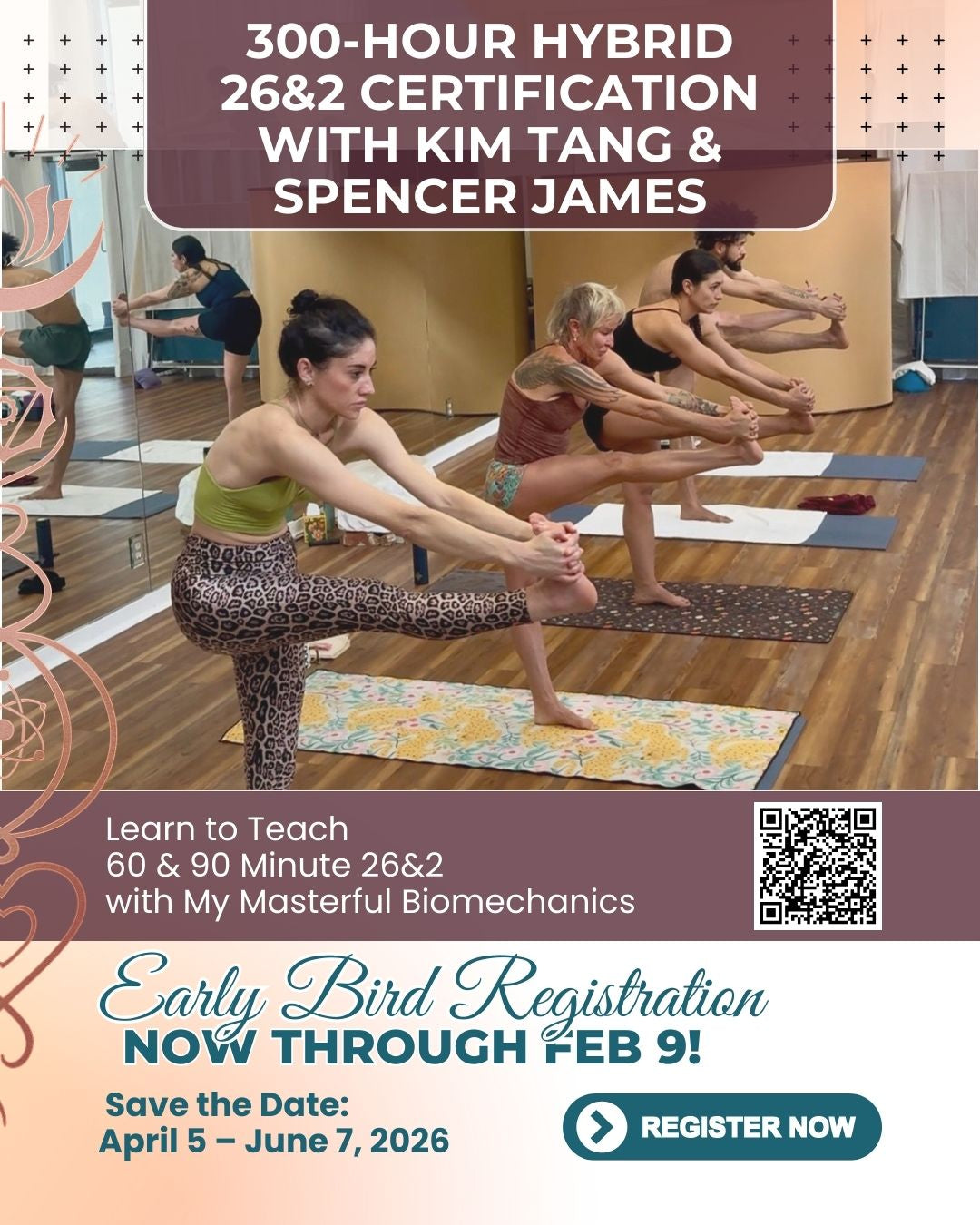 Kim Tang 300 hour 26&2 Certification