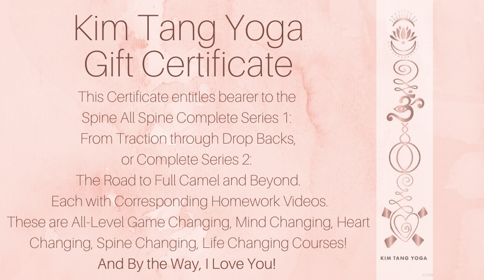 Kim Tang Yoga Gift Card