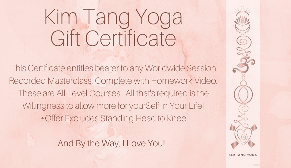 Kim Tang Yoga Gift Card