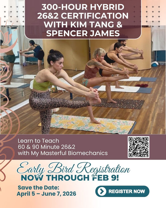 Kim Tang 300 hour 26&2 Certification