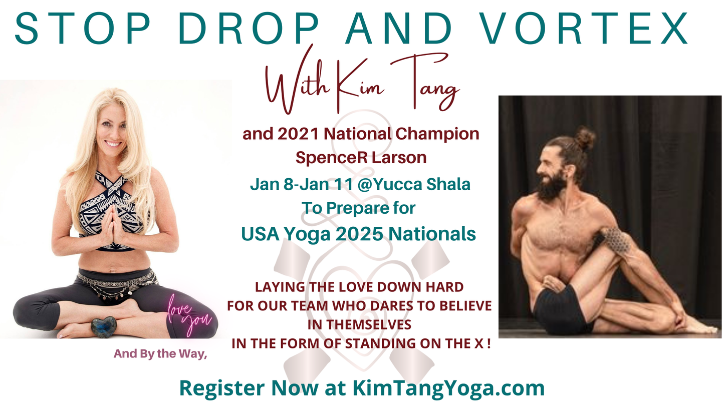 Stop Drop and Vortex 3 Day In-Person Coaching Event for USA Yoga Virtual Qualifiers 2025