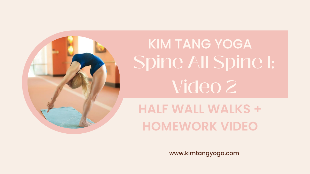 Spine All Spine I: Video 2: Half Wall Walks + Homework Video