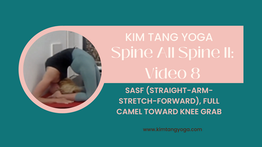 Spine All Spine II: Video 8 : SASF (Straight-Arm-Stretch-Forward), Full Camel Toward Knee Grab