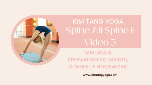 Spine All Spine I: Video 3: WallWalk Preparedness, Wrists, and Wheel + Homework Video