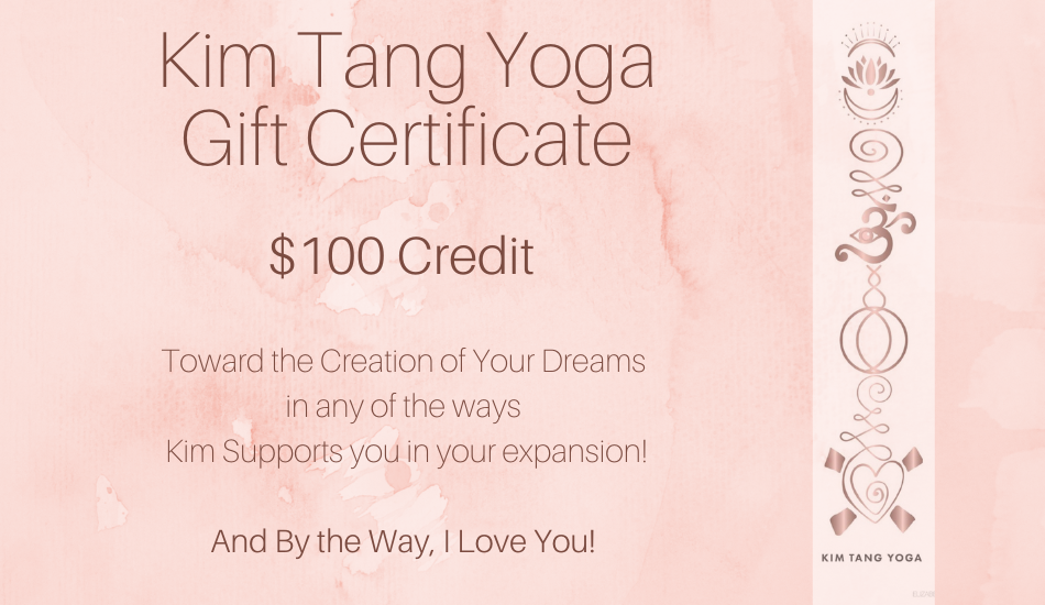 Kim Tang Yoga Gift Card